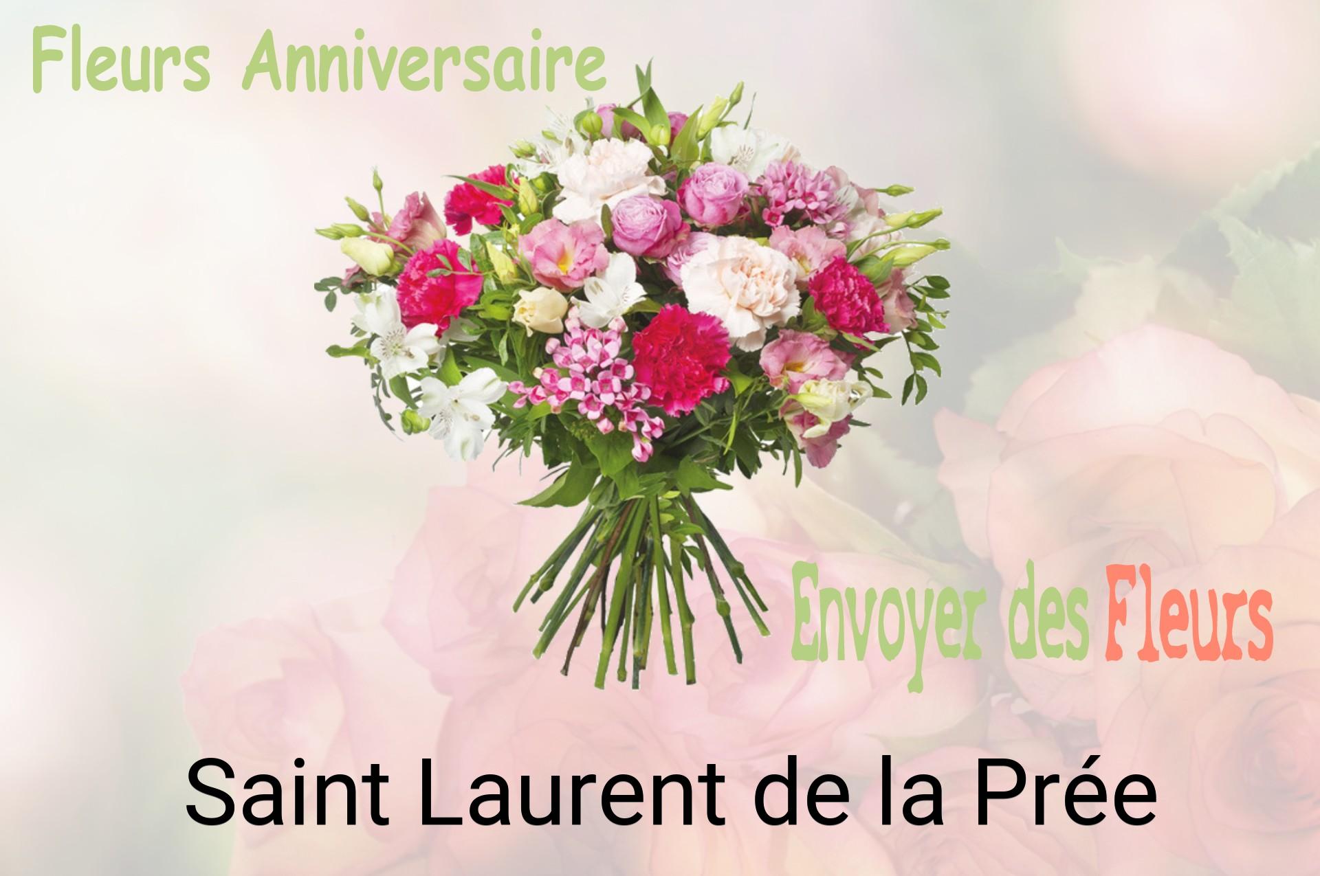Bouquet de fleurs d’anniversaire livré à Saint-Laurent-de-la-Prée